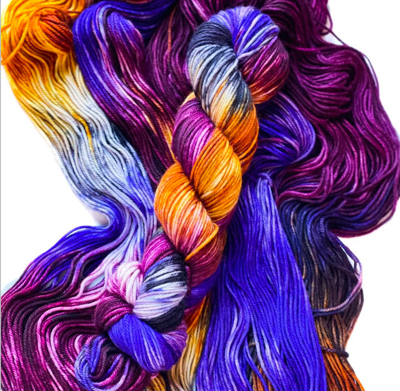 Worsted weight colorways